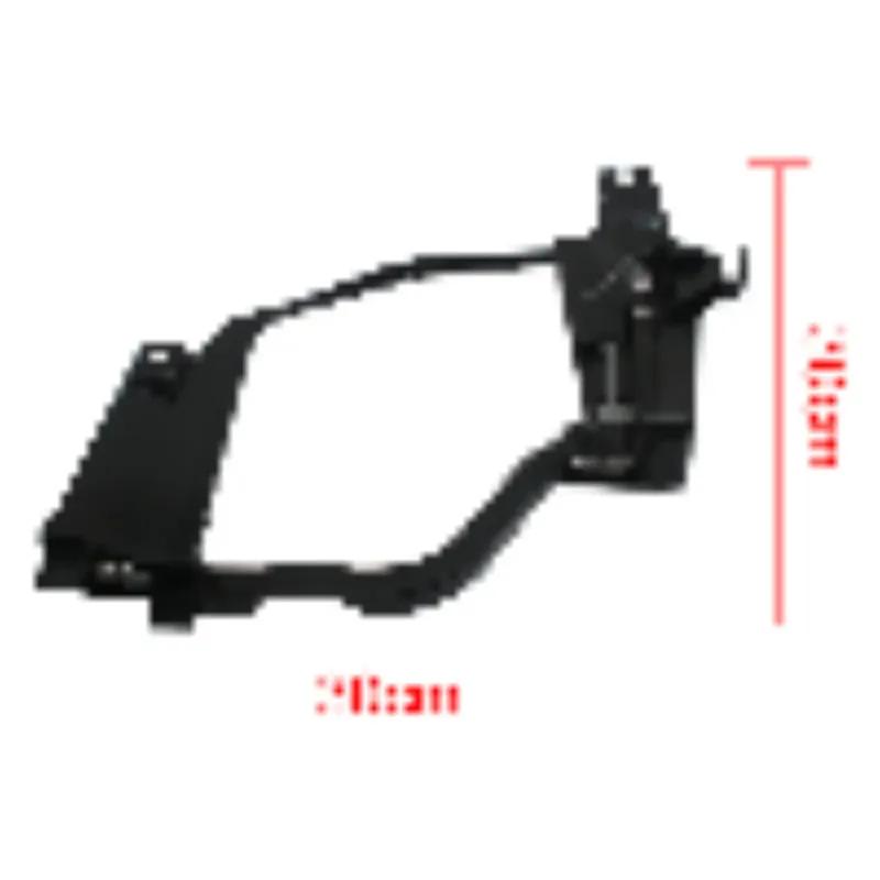 Black Headlight Mounting Brackets Support 63126936090 63126936089 Fit For BMW 5 Series E60 E61 525I 528Xi 530I Auto Accessories