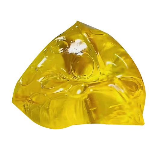 

Squeeze Toy for Stress Relief Cheese Slow Transparent Yellow Rising Toy Soft Novelty Sensory Fidget 1pc