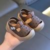 1pair with Straps Baby Toddler Shoes Closed Toe Children's Shoes  Toddlers