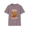 Unisex Softstyle T-Shirt Cute Cat Eating Ramen Funny Meowmen Scottish Fold Tee