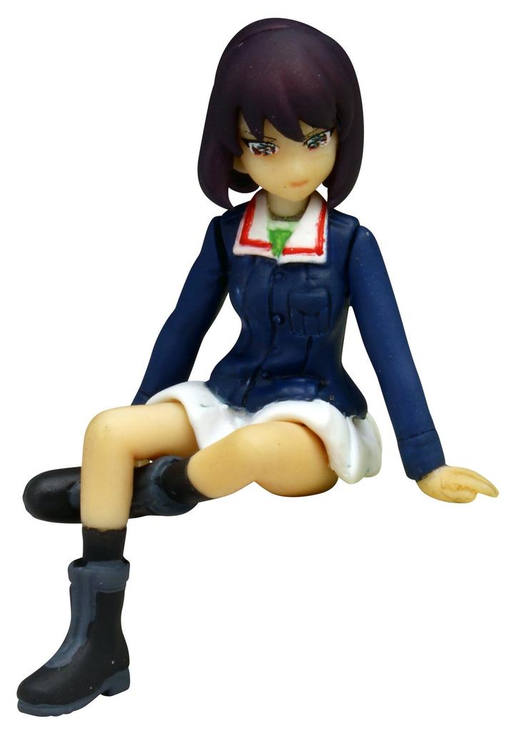 Platz Girls Panzer Movie Version Team Figure Set & 1/35 Leopon-san