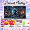 Personalized Kakashi Hatake Diamond Art Custom Name 5D Diamond Painting Full Drill DIY Craft