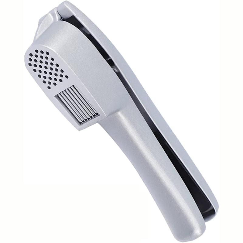 Garlic Press Slicer Aluminum Alloy Garlic Crusher Mincer Manual Presser Dual-Function Garlic Tools Kitchen Gadget Accessories