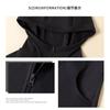 Hooded Sweater Jacket Women's Spring and Autumn New Slim-fit Waist Yoga Sports Short Top Zipper Cardigan