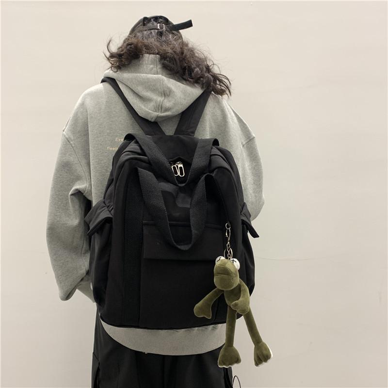 Schoolbag Backpack Boys Light Large Capacity Travel Backpack Fashion Trend Leisure Backpack College Student Campus School Bag Women