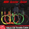 NIBBI Motorcycle Throttle Cable 1064mm Throttle Accelerator Carburetor Choke Cable For Pitbike Yamaha Kawasaki Honda Motocross