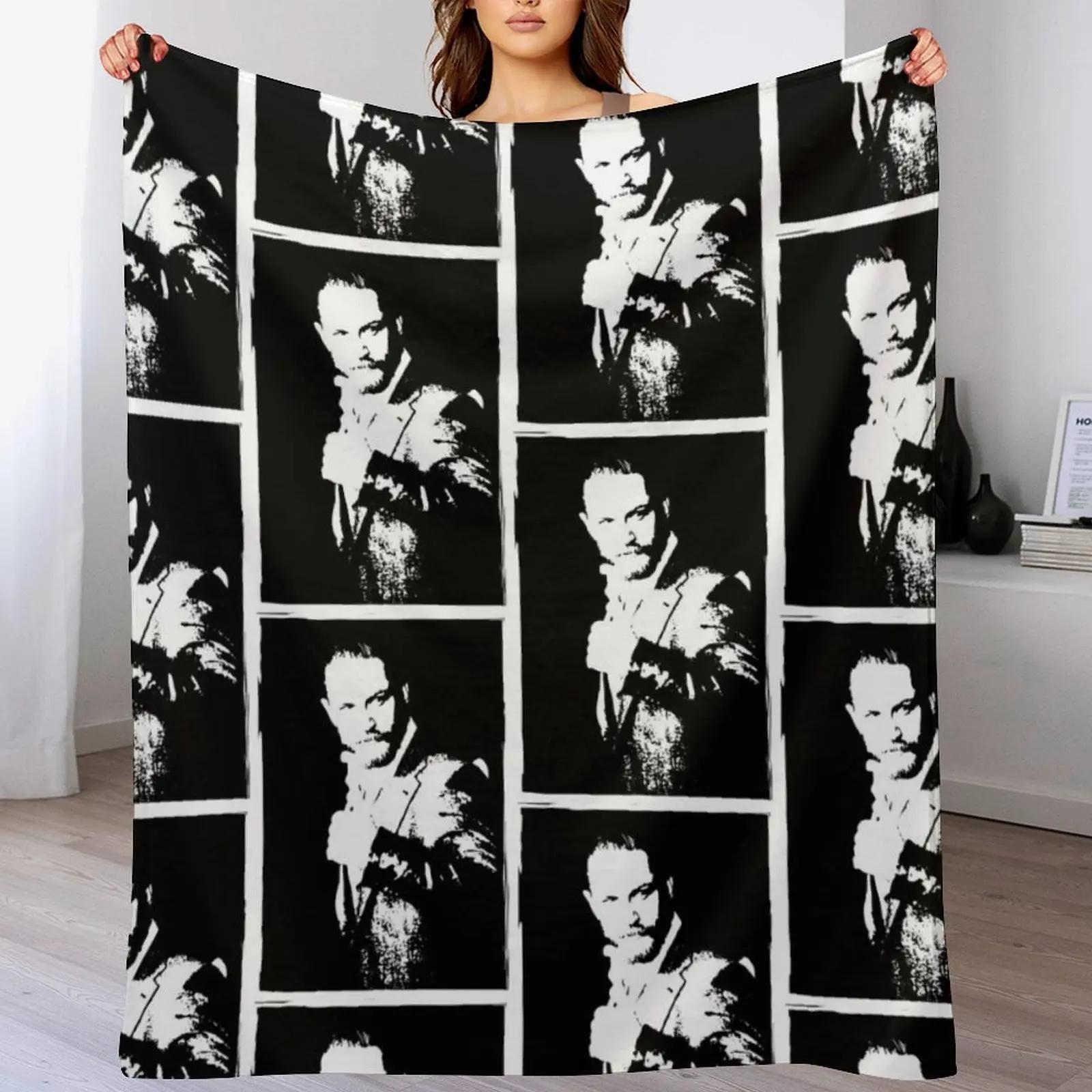 Creative Homewares Unisex Black/White Tom Hardy And Throw Blanket Fuzzy Plush Throw Blanket For Sofa Chair