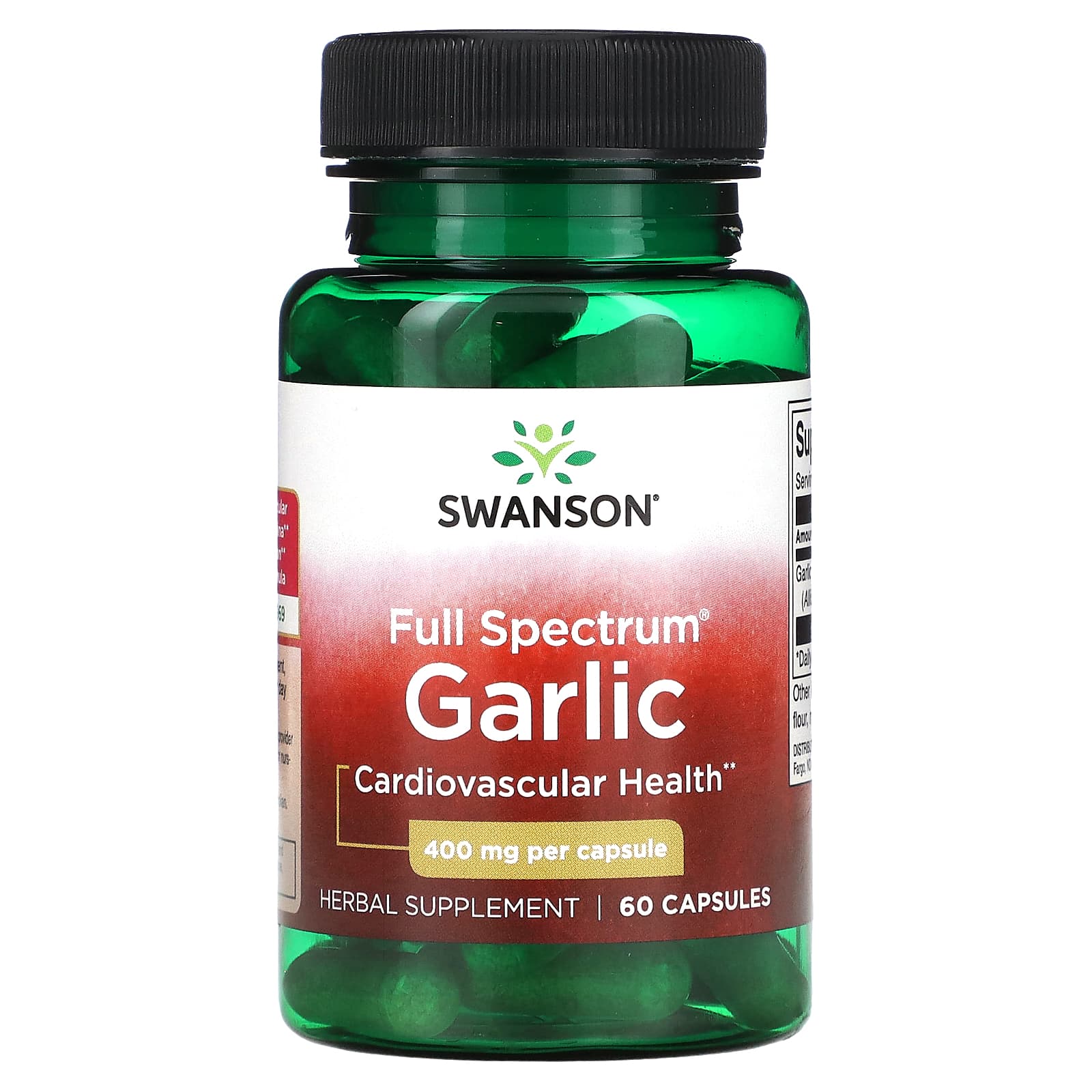 

Full Spectrum Garlic, 400Mg, 60 Capsules