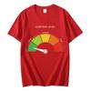 Low Cortisol Level Funny Stress Meme Tshirt High Quality Fashion Short Sleeve T Shirts Men Women Casual Loose Cotton Tshirts