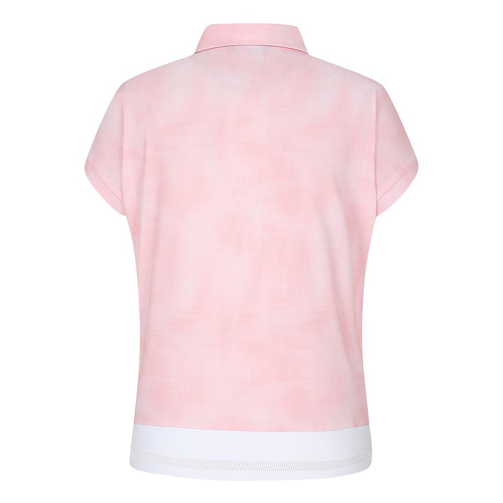 TAYLORMADE APPAREL Women'S Patterned Collared Short Sleeve T-Shirt T8031To6241-403