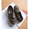 2023 Summer Plus-Size Women's Denim Loafer Shoes