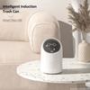 Mini Size Desktop Trash Can Intelligent Wave Sensor Induction Cute for Living Room Bathroom Ofiice Desk Anti Pinching Waste Bin
