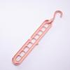 Multi Slot Space Saving Closet Organizer Hanger with Rotatable Hook for Efficient Storage and Easy Access to Clothes and Accessories