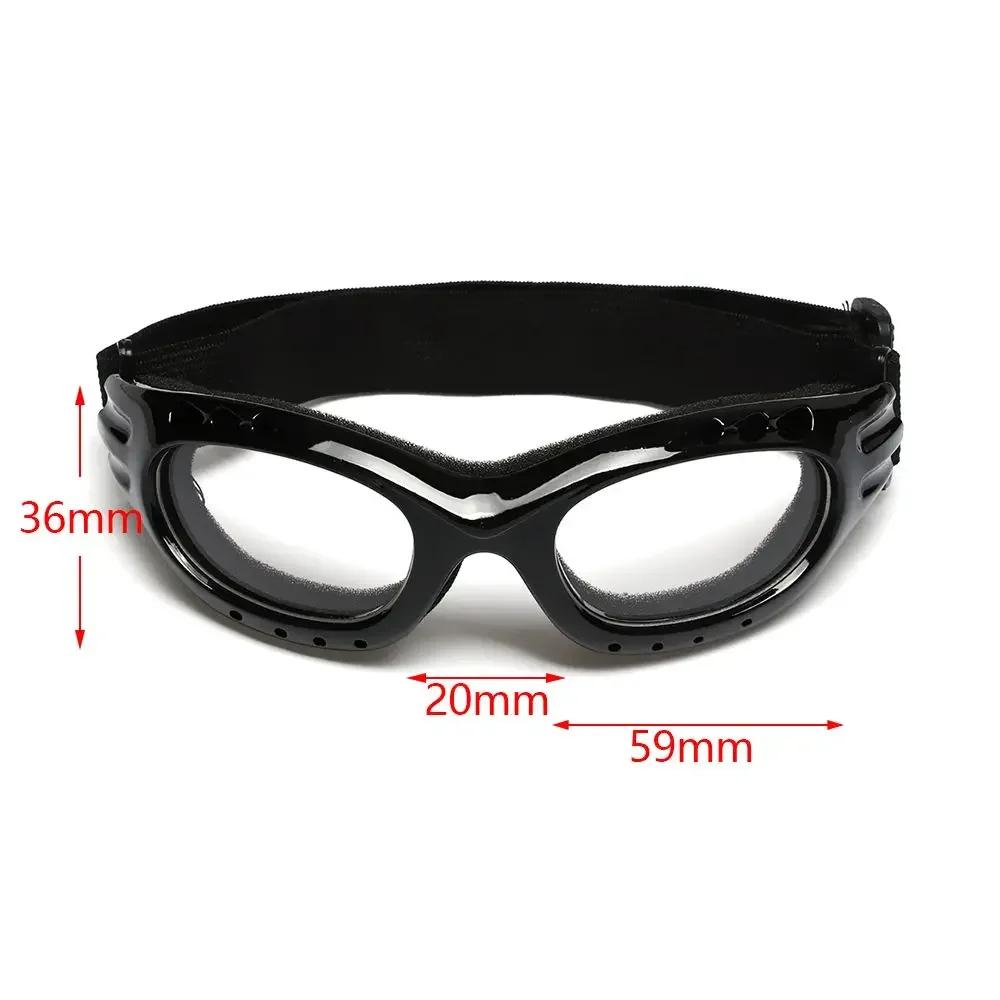 2Pcs New UV400 Snowboard Dustproof Outdoor Sports Ski Goggles Eyewear Glasses Windproof Lens Frame Sunglasses