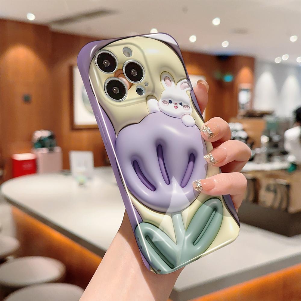 All-inclusive-Film-Telefonhülle, Cartoon-Modedesign, Hartschale, vollständige Abdeckung, stoßfeste Kamera-Schutzhülle für OPPO Realme OnePlus Infinix Tecno