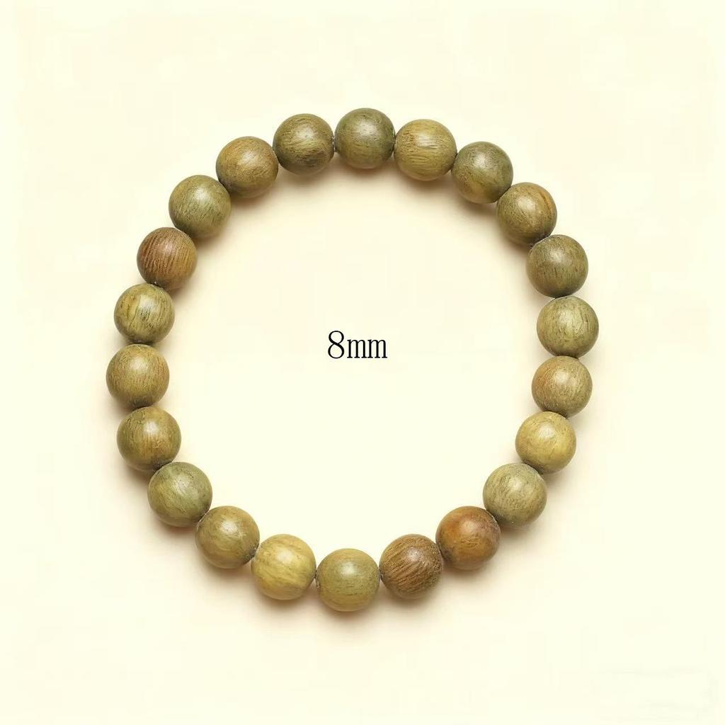 Argentina Green Sandalwood Bracelet Prayer Beads Rosary – Aromatic Unisex Wenwan Jewelry
