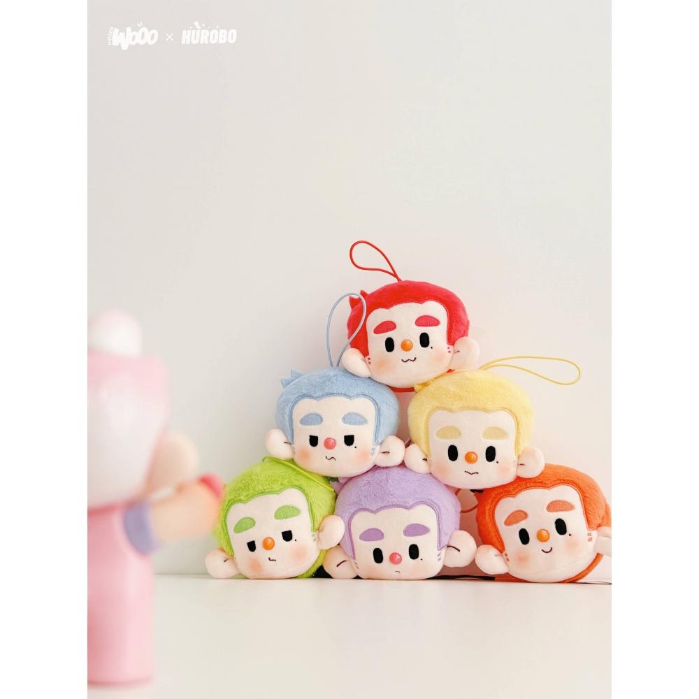 Hurobo Rainbow Celebration Trading Plush 1box 6pcs