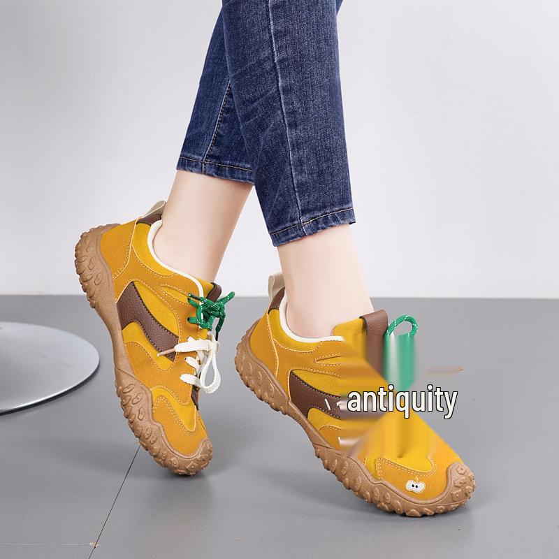 Autumn 2025 Women's Plus Size Versatile Fashion German Training Shoes, Sizes 36-42