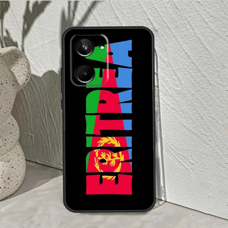 Eritrea Flag For Realme 15 14 10 11 12 13 Pro Plus C65 C67 C75 C63 C61 C55 C51 C53 C35 GT6 GT7 Pro Case