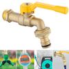 2-Way IBC Water Tank Connector Ball Valve Irrigation Brass Tap Joint  Cold Climates