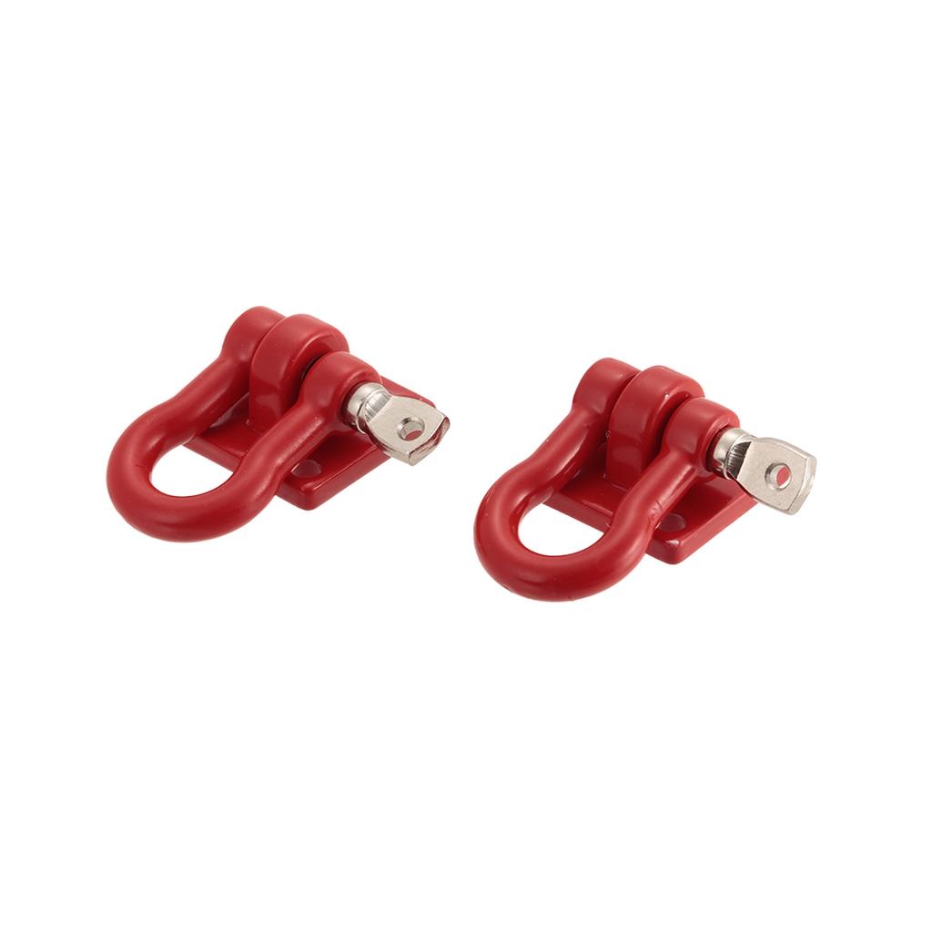 Metal Trailer Hook Tow Chain Shackle Bracket for 1/10 RC Crawler RC Model Cars Parts