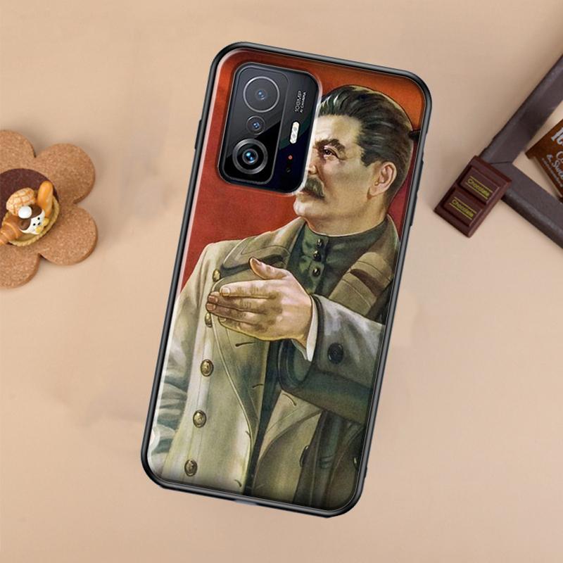 Russian Stalin Ussr Case For Xiaomi 13 14 Ultra 11T 12T 13T 14T Pro POCO X7 Pro X3 X5 X6 F3 F5 F6 M6 Pro Cover