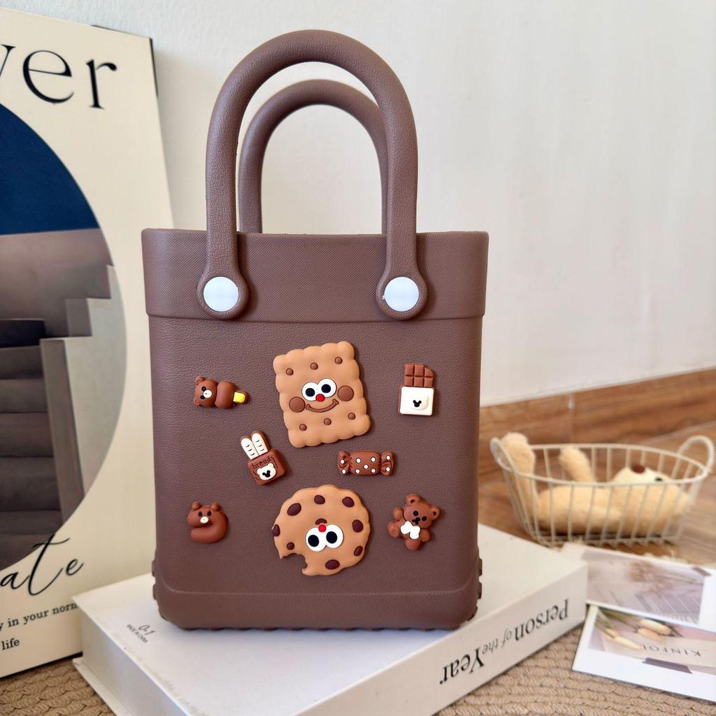 EVA Cartoon Waterproof Hole Bag: Summer DIY Mini Handbag