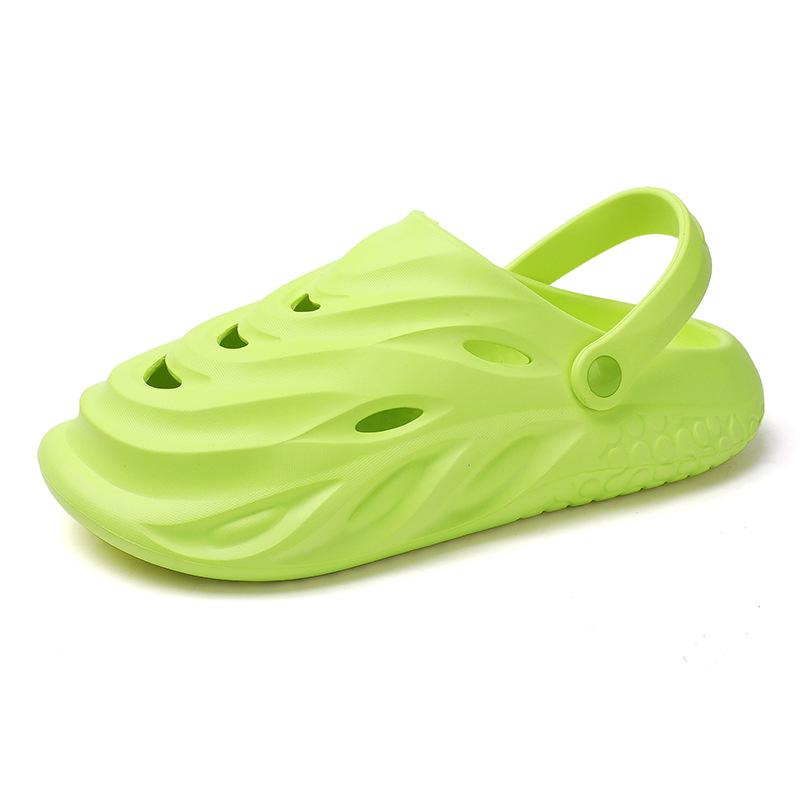 Lehké pánské pantofle 2024 Léto Kuchařské boty pro muže Venkovní Brodivé Platformové Sandály Měkké Plážové Protiskluzové Sportovní Pánské Pantofle