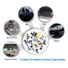 Car Clip Mixed Universal Door Trim Panel Clip Fasteners Auto Bumper Rivet Retainer Push Engine Cover Fender Buckle