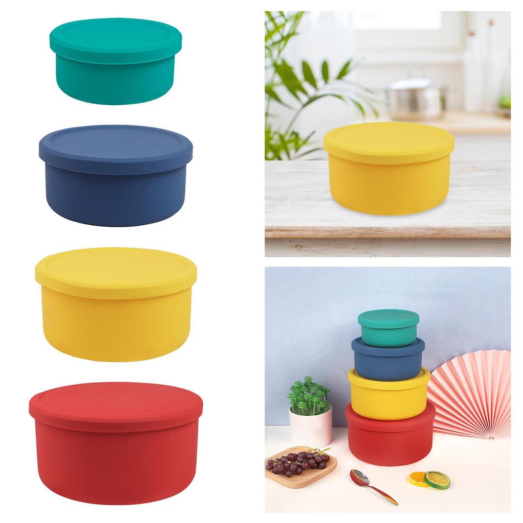 400 Ml Round Container for Meals, Reusable And Travel-Friendly