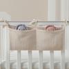 Baby Stuff Organizer Kids Crib Storage Bag Multifunctional Newborn Bed Bag for Children Bedding Diaper Bag Stroller Organizer