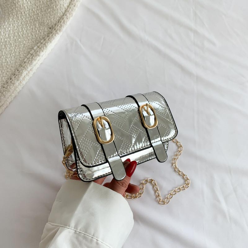 Fashionable Retro Small Square Shoulder Bag For Women In Elegant Colors