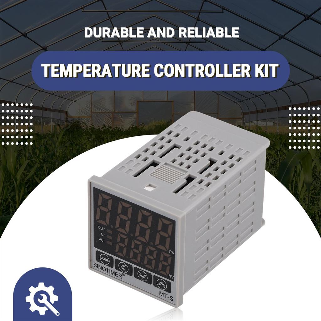 PID Temperature Controller Kit - Intelligent Digital Display, Temperature Controller Thermostat
