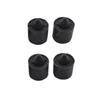 4x Vehicle 16.5mm Exterior Rubber Bumpers Set W705903S300 W705903-S300 Black for