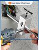 Automatic Wall Wiring Machine Portable Electric Wire Puller Threader Anti-Jamming Cable Threading Tool For Residential Building