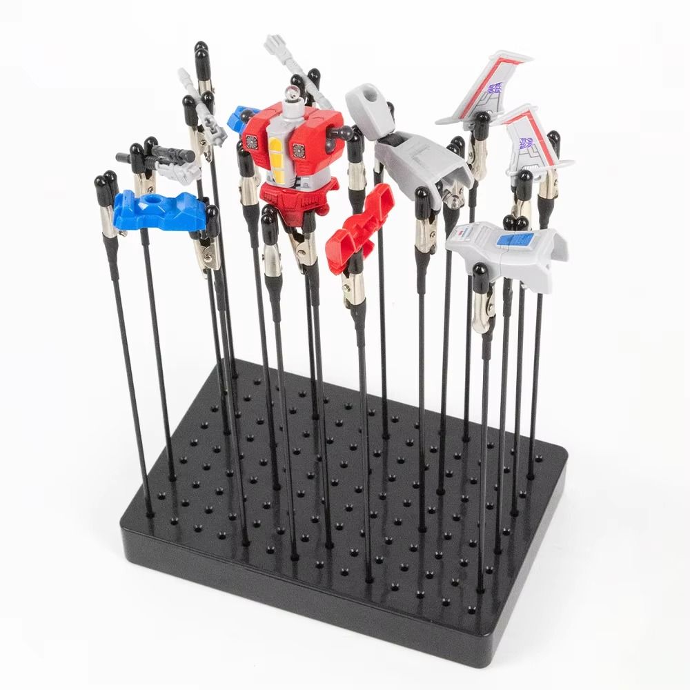 

Alligator Clip Stick Model Airbrush Paint Metal Clips Model Paint Holder Hobby Parts S Standing Base