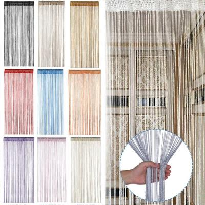 Room Divider Net Glitter String Curtain Door Fly Screen Screen Panel Hanging Beaded Curtains