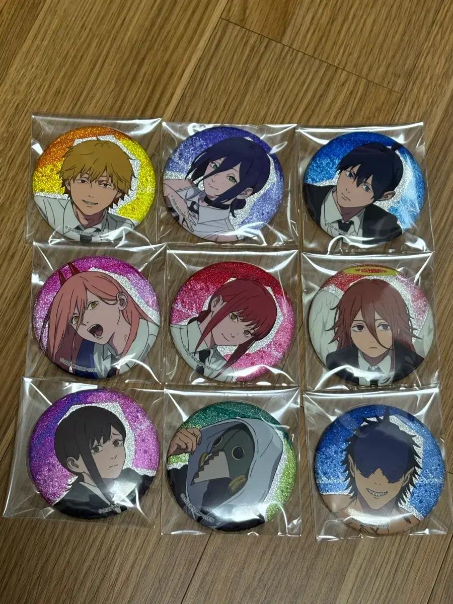

CHAINSAW MAN Legendary Sky Glitter Can Badge (9 types) Used