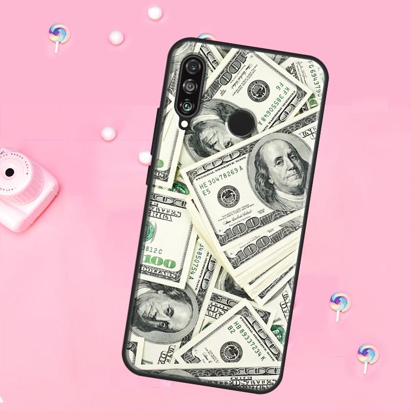 

dollars money For Huawei Nova 10 9 SE 3i 7i 8i 11i 12i Y73 Y90 Y70 Y72 Y61 Y91 P60 Pro P30 P40 Lite Case Huawei Nova 11i