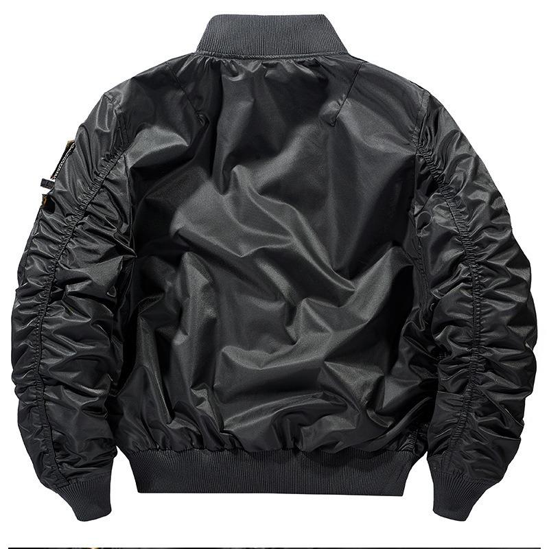 New Air Force Functional Flight Jacket Men's Ma-1 Loose Plus Size Jacket Stand-up Collar Baseball Jersey