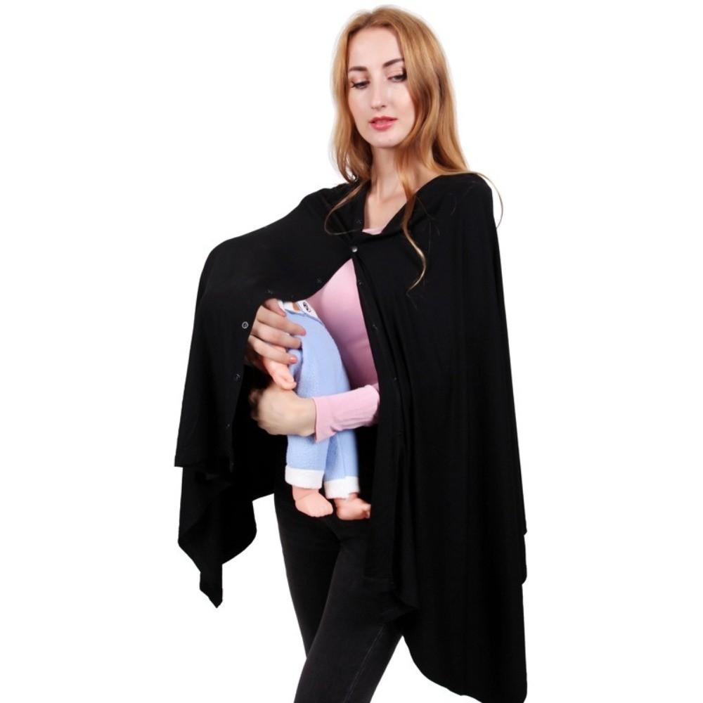 Comfortable Nursing Scarf Soft Breastfeeding Blanket Stylish Maternal Nursing Covers  Outdoor