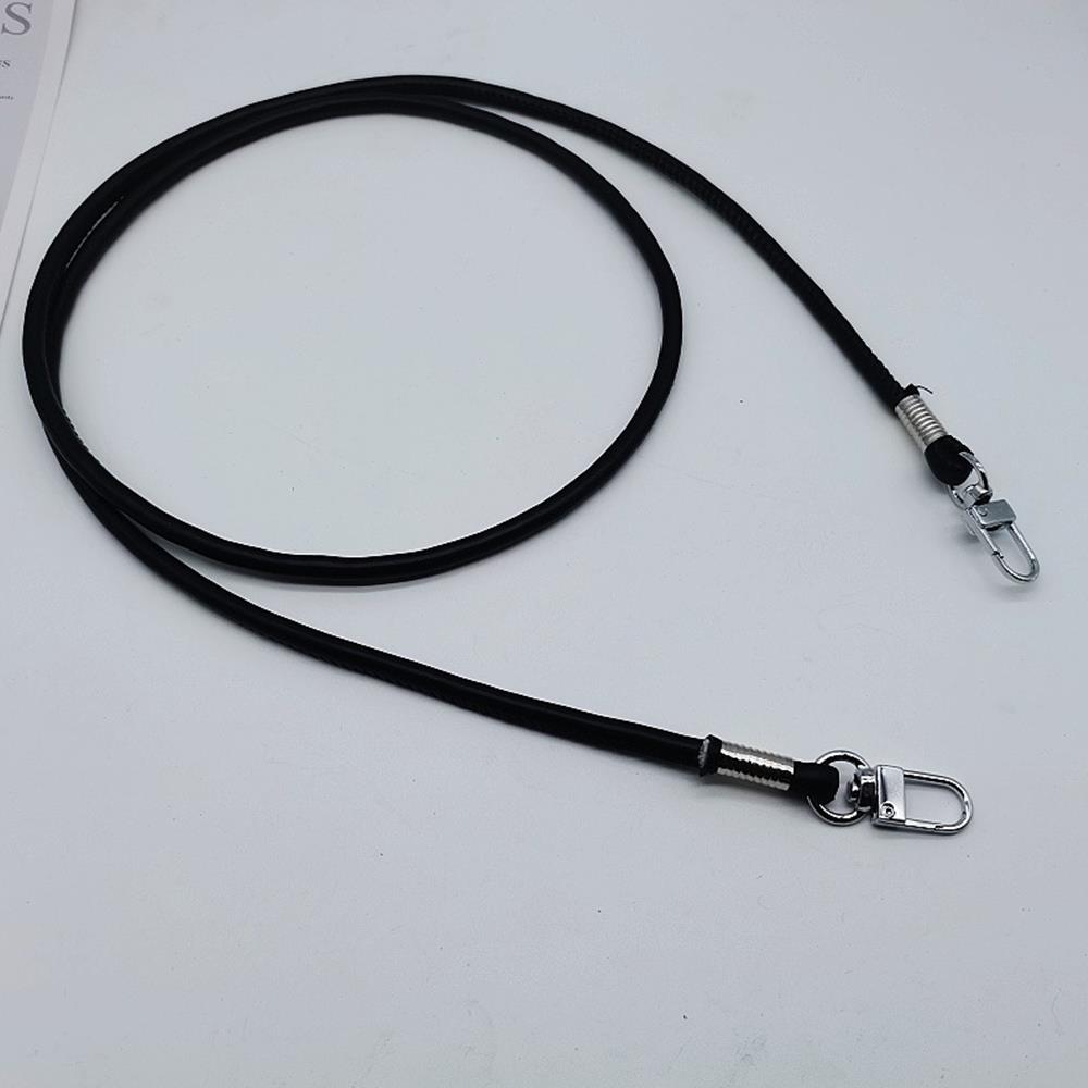120cm PU Leather Bag Strap Crossbody Shoulder Bag Strap Luggage Strap Mobile Phone Lanyard Handbag Handle Replacement Bag Belt
