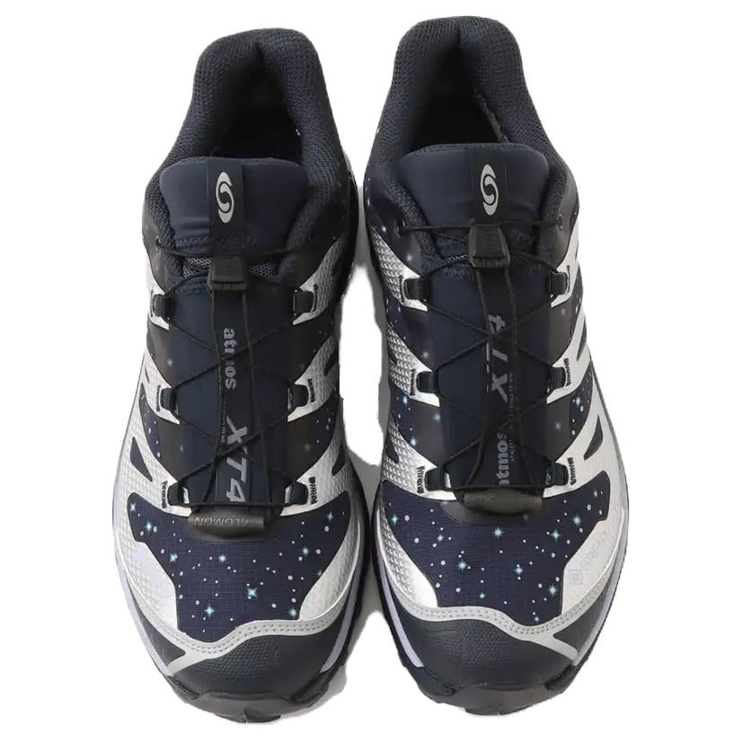 Salomon Atmos X  Xt-4 Gore-Tex Stars Collide Classic Comfortable Running Shoes Unisex sneakers Silver Blue 492733