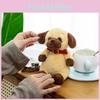 Cartoon Plush Puppy Pendant With Soft Short Pile For Kids And Gift Decor