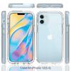 Phone Case For Iphone 14 13 12 11 Pro Max Xr Xs Max 6 7 8 Plus X 11 2 In 1 Shockproof Silicone Protection Transparent Back Cover