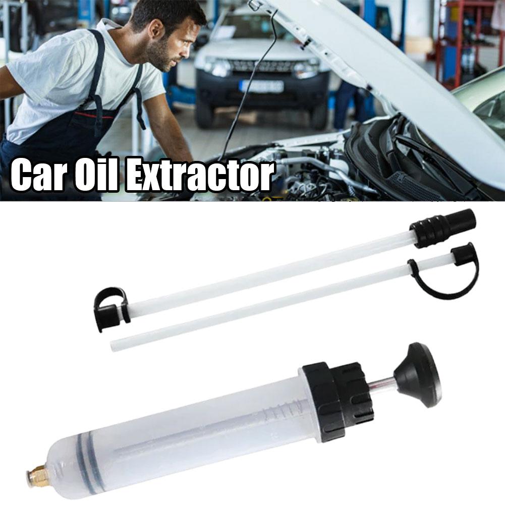 Car Oil Fluid Extractor 200/500ML Automotive Fuel Brake Liquid Extraction Transfer Filling Syringe Oil Pump Car Supplies