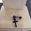 ARTRIA Surgical Steel Cross Piercing ATPPCSC0036BKF