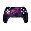 PlayVital PS5 Console Disc Edition Custom Stickers, PS5 Stickers for PS5 Controllers, Charging Stations, Headsets, and Media Remotes [Purple Nebula]