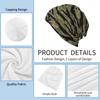 Tiger Stripe Camouflage Military Camo Slouchy Beanie Hats for Men Women Autumn Winter Warm Knit Hat Bonnet Cap Skullies Beanies