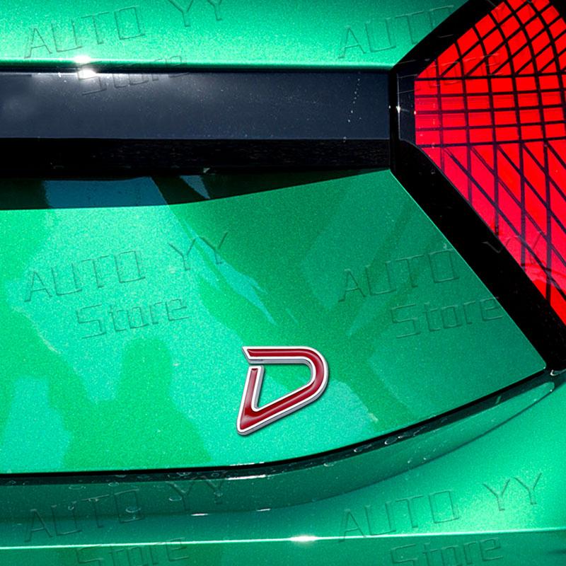 3D Metal Car Styling Logo Front Grille Emblem SD/D Badge Rear Tail Bumper Trunk Sticker